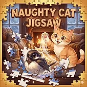play Naughty Cat Jigsaw